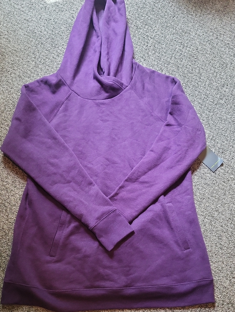Purple Tek Gear Lightweight Hoodie